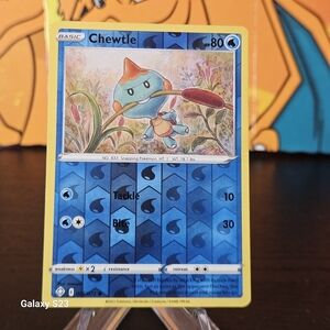 Chewtle 026/072 Pokémon TCG Reverse Holo